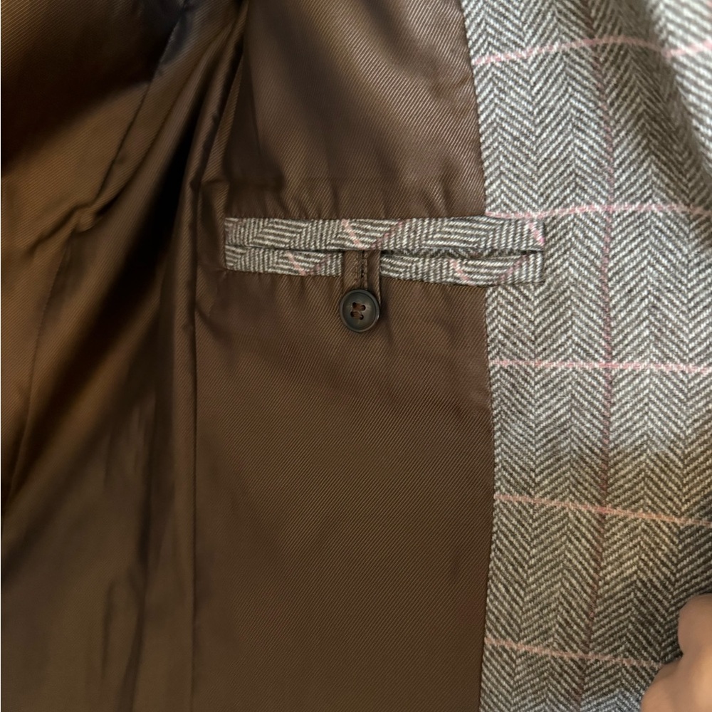 Madewell Brown Plaid Blazer - Picture 5 of 7